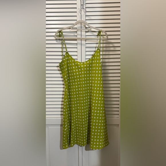 Levi's Gem Slip Dress Sweet Daisy Split Pea - Picture 3 of 5